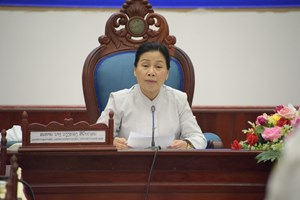 ກອງປະຊຸມ ປຶກສາຫາລືການສ້າງຕັ້ງສານປະຊາຊົນ ຢູ່ເຂດເສດຖະກິດພິເສດສາມຫຼ່ຽມຄໍາ