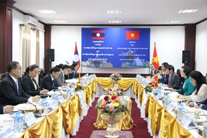 ລາວ-ຫວຽດນາມ ສືບຕໍ່ເພີ່ມທະວີການຮ່ວມມື ຂະແໜງພາຍໃນ