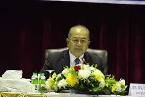 ທ່ານຮອງນາຍົກໂອ້ລົມຕໍ່ກອງປະຊຸມປະຈໍາປີ2023 ກະຊວງພາຍໃນ