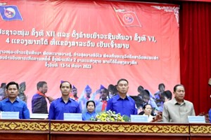 ສາລະວັນເປັນເຈົ້າພາບຈັດງານພົບປະຊາວໜຸ່ມ ຄັ້ງທີ XII ແລະ ຕັ້ງຄ້າຍເຍົາວະຊົນ ທັນວາ ຄັ້ງທີ VI