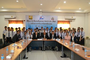 ນິຄອນ-ໄຈກາມອບທຶນການສຶກສາ ໃຫ້ແກ່ນັກສຶກສາ ຈໍານວນ 40ຄົນ