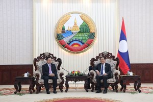 ນາຍົກລັດຖະມົນຕີ ຕ້ອນຮັບການເຂົ້າຢ້ຽມຂ່ຳນັບຂອງເລຂາທິການໃຫຍ່ອາຊຽນ