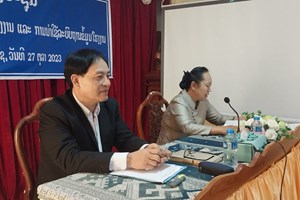 ເຜີຍແຜ່ນິຕິກຳຄຸ້ມຄອງໂຮງງານ ແລະ ການນຳໃຊ້ຂໍ້ມູນໂຮງານອຸດສາຫະກຳປຸງແຕ່ງຢູ່ແຂວງອຸດົມໄຊ