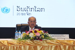 ທົບທວນຄືນການຈັດຕັ້ງປະຕິບັດວຽກງານສິດທິເດັກ ຢູ່ ສປປ ລາວ