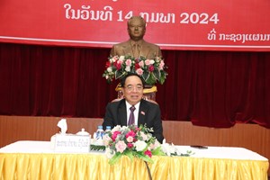 ກອງປະຊຸມຄົບຄະນະບໍລິຫານງານພັກ ເປີດກວ້າງຂອງກະຊວງ ຜທ