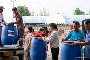 ຝຶກຊ້ອມຈຳລອງ ເພື່ອຮັບມືກັບໄພນ້ຳຖ້ວມລ່ວງໜ້າ