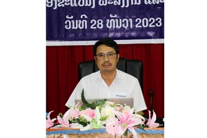 ພະແນກພບ ສາລະວັນ ຕີລາຄາການຈັດຕັ້ງປະຕິບັດວຽກງານປະ​ຈຳ​ປີ 2023