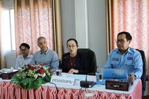 ລາຍງານຄວາມຄືບໜ້າໂຄງການສໍາຫຼວດ ກວດກູ້ຜົນກະທົບຈາກລະເບີດລູກຫວ່ານໄລຍະທີVIII