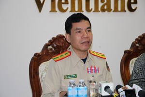 ກໍາລັງຕໍາຫຼວດຈະລາຈອນ 724 ສະຫາຍ ປະຈໍາການຢູ່ 129 ຈຸດເພື່ອອໍານວຍຄວາມສະດວກ ການສັນຈອນງານສະຫຼອງບຸນປີໃໝ່ລາວ