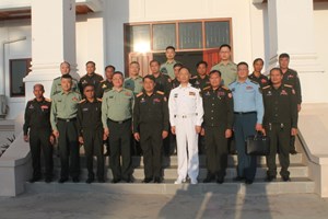 ຜູ້ແທນກອງຮັບປະກັນພະລາທິການເມືອງກຸ້ຍລີນ ຢ້ຽມຢາມແຂວງຫຼວງພະບາງ