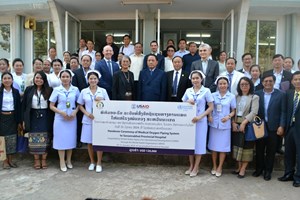 ໂຮງໝໍແຂວງສະຫວັນນະເຂດ ຂະຫຍາຍລະບົບສະໜອງອົກຊີແຊນເພື່ອກອບກູ້ຊີວິດຄົນເຈັບ