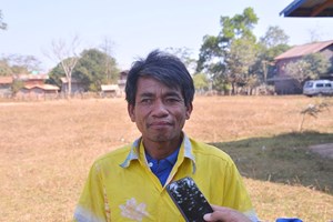 ປະຊາຊົນ3 ບ້ານ ເມືອງສາລະວັນ ສົມທົບທຶນ ສ້າງຝາຍນໍ້າລົ້ນ ສະໜອງການຜະລິດ