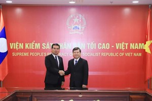 ລາວ-ຫວຽດນາມ ສືບຕໍ່ການຮ່ວມມືວຽກງານໄອຍະການປະຊາຊົນ