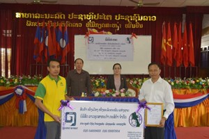 2 ຫົວໜ່ວຍທຸລະກິດຂອງເມືອງທຸລະຄົມໄດ້ຮັບກາໝາຍສິນຄ້າODOP