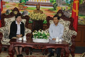 3 ອົງການຈັດຕັ້ງມະຫາຊົນ ຄອສພ ເຄື່ອນໄຫວຢ້ຽມຢາມແຂວງຈຳປາສັກ