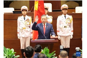 ທ່ານສີຈິ້ນຜິງສົ່ງສານຊົມເຊີຍເຖິງທ່ານໂຕເລີມ ປະທານປະເທດຫວຽດນາມຄົນໃໝ່