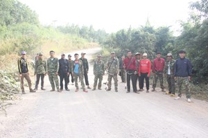 ຊາວໜຸ່ມກອງພັນໃຫຍ່ 202 ສ້າງຂະບວນການອອກແຮງງານລວມ