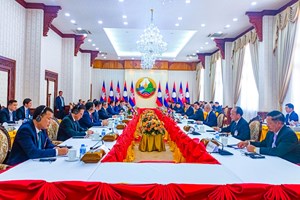 ລາວ-ກໍາປູເຈຍ ສືບຕໍ່ຮັດແໜ້ນ ແລະ ເສີມຂະຫຍາຍການພົວພັນຮ່ວມມື