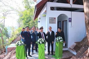 ສະຖານທີ່ທ່ອງທ່ຽວ ພູສີ ມີຫ້ອງນໍ້າສາທາລະນະໃໝ່ອີກຫຼັງ