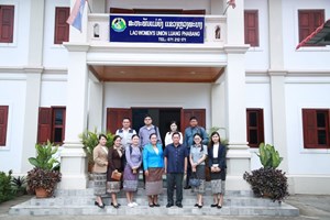 ສື່ມວນຊົນ ເຄື່ອນໄຫວຕິດຕາມການປະຕິບັດວຽກງານໂພຊະນາການແມ່-ເດັກ ຢູ່ແຂວງຫຼວງພະບາງ