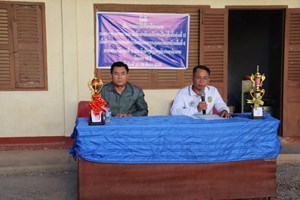 ໂຮງຮຽນການເມືອງ ແລະ ການປົກຄອງແຂວງຄໍາມ່ວນຈັດແຂ່ງຂັນກິລາເພື່ອຂໍ່ານັບຮັບຕ້ອນວັນສໍາຄັນ