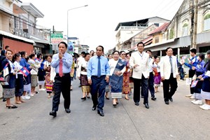 ສະຫວັນນະເຂດ ເປີດງານປີທ່ອງທ່ຽວລາວ 2024 ຕິດພັນກັບງານສະຫວັນສຸກສັນຫັນສາ