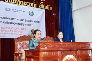 ສະເຫຼີມສະຫຼອງວັນສາຍຕາໂລກ ປະຈຳປີ 2023