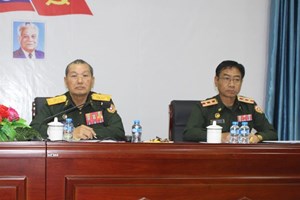 ທະຫານແຂວງບໍ່ແກ້ວ ຮັບຝັງການເຜີຍແຜ່ກົດໝາຍ