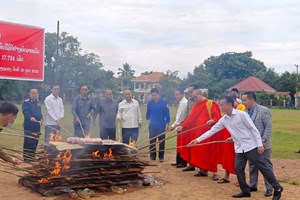 4 ເດືອນຕົ້ນປີ ເຊກອງມ້າງຄະດີຢາເສບຕິດໄດ້ 31 ເລື່ອງ