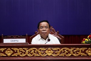 ທ່ານ ຄຳພັນ ພົມມະທັດ ເຄື່ອນໄຫວຢ້ຽມຢາມ ແລະ ເຮັດວຽກຢູ່ແຂວງສາລະວັນ