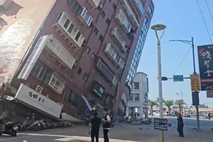 ເກີດເຫດແຜ່ນດິນໄຫວຢ່າງຮຸນແຮງຢູ່ ໄຕ້ຫວັນ ຂອງ ຈີນ