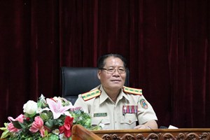 ກົມຕໍາຫຼວດຈະລາຈອນກຽມພ້ອມປ້ອງກັນ ໃນໄລຍະສະຫຼອງບຸນປີໃໝ່ລາວ ພ.ສ 2567