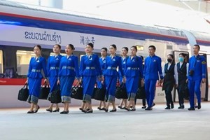 ທາງລົດໄຟຈີນ-ລາວ ເຮັດໃຫ້ການພັດທະນາ ເສດຖະກິດ-ສັງຄົມຂອງລາວ ມີທ່ວງທ່າທີ່ດີ