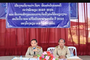 ມ.ສ ໂພນສະຫວັນ ເປີດກິດຈະກຳແຂ່ງຂັນກິລາ-ສິລະປະ ສົກຮຽນ 2023-2024