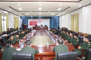 ຄະນະພັກຮາກຖານຫ້ອງການແຂວງບໍ່ແກ້ວ ດຳເນີນຊິວິດການເມືອງປະຈໍາປີ