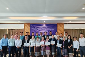 ຝຶກອົບຮົມວຽກງານຄຸ້ມຄອງຮູບເງົາໃຫ້ແກ່ ພະນັກງານ ຂະແໜງ ຖວທ ທົ່ວປະເທດເທດ 