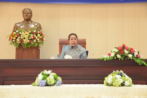 ສະຫະພັນແມ່ຍິງ  ອອປສ ປາຖະກະຖາ ວັນແມ່ຍິງສາກົນ ຄົບຮອບ 114 ປີ 