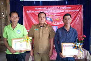 ເມືອງແບງ ປະກາດຄອບຄົວ-ບ້ານປ້ອງກັນຄວາມສະຫງົບດີ,ຄອບຄົວ-ບ້ານປອດຢາເສບຕິດ