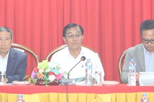 ເຊກອງ ຫາລືວຽກງານຄຸ້ມຄອງ-ບູລະນະສ້ອມແປງເສັ້ນທາງ 