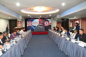 ທົບທວນການຈັດຕັ້ງປະຕິບັດໂຄງການ ແກ້ໄຂລະເບີດບໍ່ທັນແຕກ ໄລຍະເຄິ່ງໂຄງການ