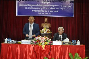 ໄຊຍະບູລີ ຕີລາຄາການຈັດຕັ້ງປະຕິບັດແຜນການເຄື່ອນໄຫວວຽກງານກາງສະໄໝຂອງແຜນການ 5 ປີ 