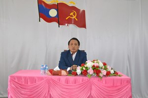 ເຈົ້າແຂວງສະຫວັນນະເຂດເຄື່ອນໄຫວຢ້ຽມຢາມໂຮງໝໍທະຫານແຂວງ