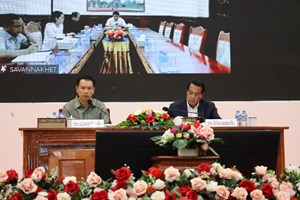 ລມຕ ອຄ ມີຄໍາເຫັນຕໍ່ກອງປະຊຸມເຜີຍແຜ່ນິຕິກໍາຂອງຄະນະສະເພາະກິດ 19/ກມສພ ຢູ່ແຂວງຄໍາມ່ວນ