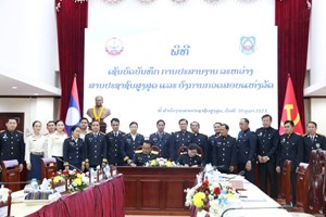 ລົງນາມບົດບັນທຶກການປະສານງານ ລະຫວ່າງ ສປສສ ແລະ ອກສລ