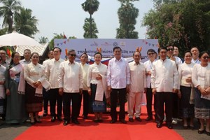 ປະທານປະເທດ ເຂົ້າຮ່ວມເປີດງານສະຫຼອງບຸນປີໃໝ່ລາວ ແລະ ປີທ່ອງທ່ຽວລາວ 2024 ທີ່ແຂວງຫຼວງພະບາງ