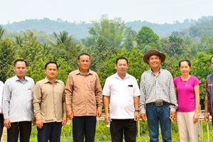 ສວນຖົ່ວລຽນພູຖໍ້າຄໍາ ຕົວແບບການປູກພືດເປັນສິນຄ້າ ຂອງເມືອງທຸລະຄົມ