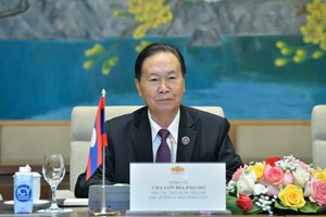 ຮອງປະທານສະພາແຫ່ງຊາດ ລາວ-ຫວຽດນາມ ພົບປະສອງຝ່າຍ