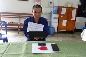 ປກສ ເມືອງລອງ ເຄື່ອນໄຫວມ້າງ ຜູ້ທີ່ພົວພັນຢາເສບຕິດໄດ້ 6 ຄົນ