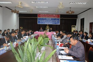 ສະພາປະຊາຊົນແຂວງສາລະວັນ-ແຂວງຫຼວງນ້ຳທາ ພົບປະແລກປ່ຽນບົດຮຽນຮ່ສມກັນ