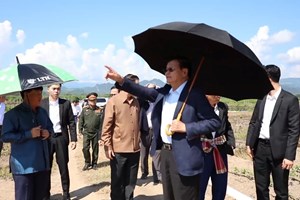 ປະທານປະເທດ ເຄື່ອນໄຫວເຮັດວຽກຢູ່ແຂວງບໍ່ແກ້ວ